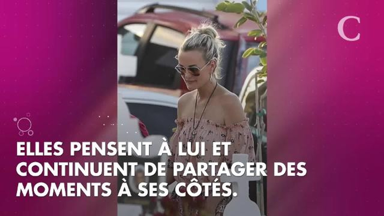 RECIT CLOSER. Le très émouvant rituel de Laeticia Hallyday, Jade et Joy sur la tombe de Johnny, à Saint-Barth