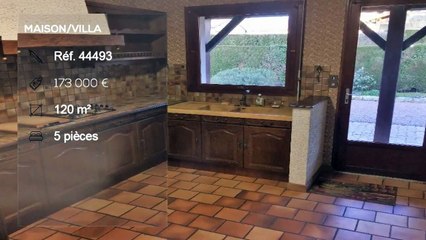 A vendre - Maison/villa - NUAILLE (49340) - 5 pièces - 120m²