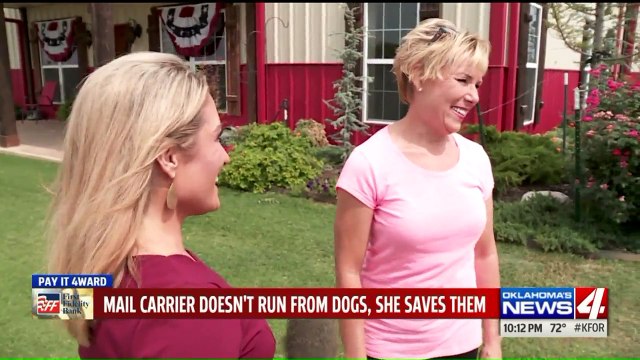 Mail Carrier Rescues Dogs She Finds Along Her Rural Route