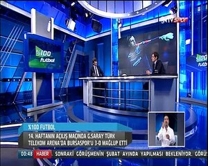 % 100 Futbol 4 Aralık 2015 GS-Bursaspor
