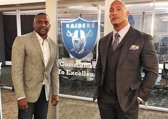 Tim Brown Matched The Rock's Competitiveness While Taping 'Ballers' Cameo