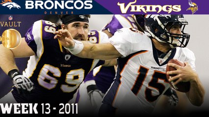 Tim Tebow's second-half surge | Broncos vs. Vikings | 2011