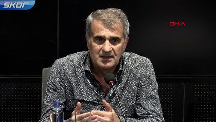 Beşiktaş Teknik Direktörü Şenol Güneş zeminden şikayetçi
