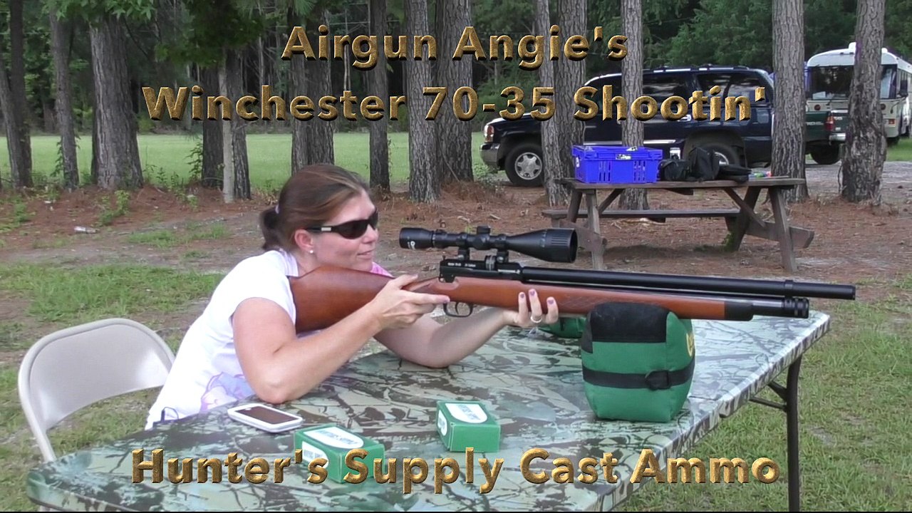 Airgun Angie’s Winchester 70-35 Shootin’ Hunters Supply Cast Ammo!