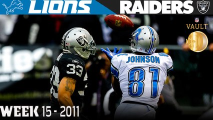 Megatron Comes Through in the Clutch | Lions vs. Raiders, Week 15