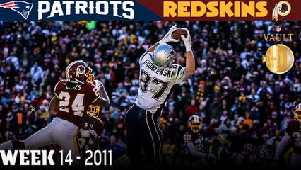 Gronkowski's Record-Breaking Day! | Patriots vs. Redskins 2011, Week 14
