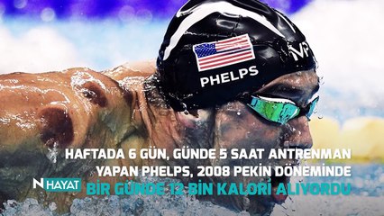 N Hayat... Bir Phelps kolay yetişmiyor. Yedikleri dudak uçuklatıyor.