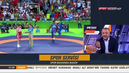 Spor Servisi 16 Ağustos 2016