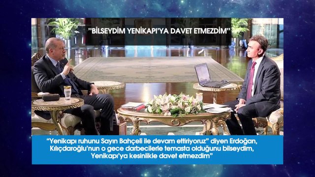 Cumhurbaşkanı Recep Tayyip Erdoğan Bilseydim Yeni Kapıya Davet Etmezdim