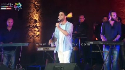 أحمد جمال يتألق فى حفل جماهيرى فى مهرجان القلعة