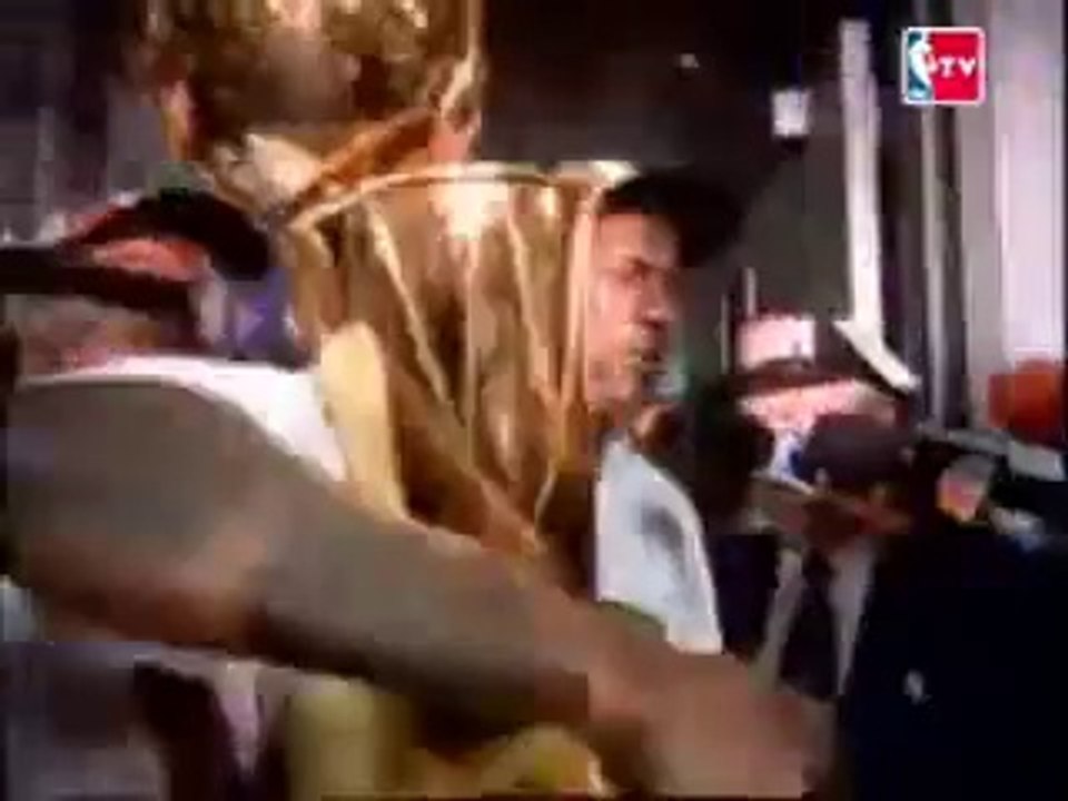 NBA Michael Jordan Celebration 1996 Finals Memory.