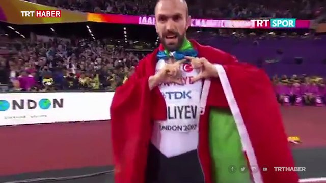 Ramil Guliyev erkekler 200 metrede altın madalya kazandı