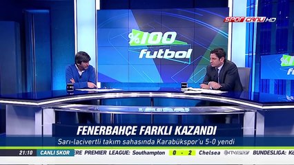 % 100 Futbol Fenerbahçe-Kardemir Karabükspor 30 Ekim 2016