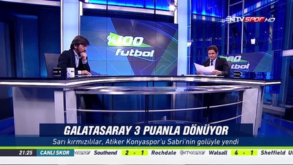 % 100 Futbol Atiker Konyaspor Galatasaray 14 Ocak 2017