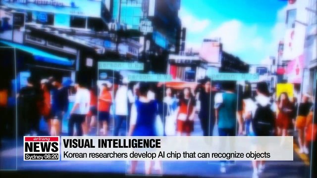 Korean researchers develop AI chip that recognizes objects