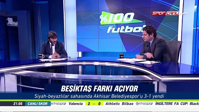 % 100 Futbol Beşiktaş - Akhisar Belediyespor 19 Şubat 2017