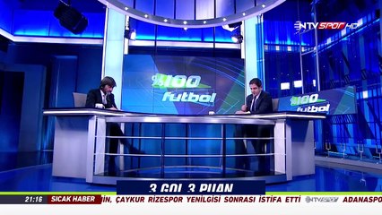 % 100 Futbol Fenerbahçe - Akhisar Belediyespor 9 Nisan 2017