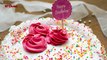 EGGLESS VANILLA BIRTHDAY CAKE RECIPE l Without Oven