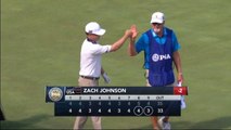 PGA Championship shot of the day - Zach Johnson's quality chip