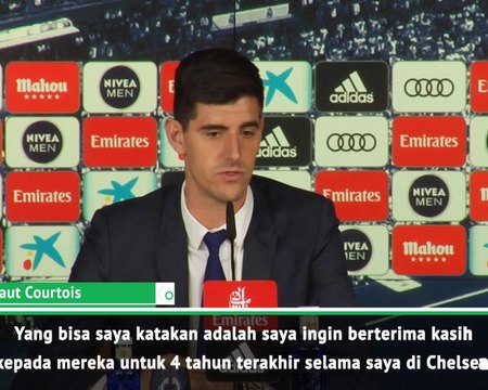 Courtois Ucapkan Terima Kasih Pada Fans Chelsea