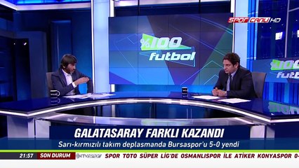 % 100 Futbol Bursaspor - Galatasaray 1 Mayıs 2017