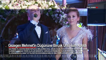 Gezegen Mehmet'in Düğününe Birçok Ünlü İsim Katıldı