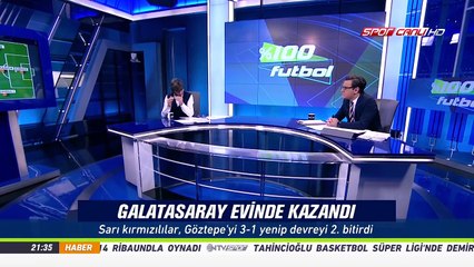 % 100 Futbol Galatasaray - Göztepe 24 Aralık 2017