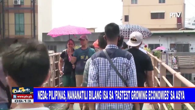 NEDA: Pilipinas, nananatiling bilang isa sa 'fastest growing economies' sa Asya