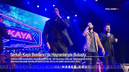 Serkan Kaya Bostancı'da Sevenleriyle Buluştu