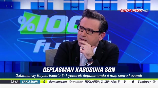 % 100 Futbol Kayserispor - Galatasaray 22 Ocak 2018