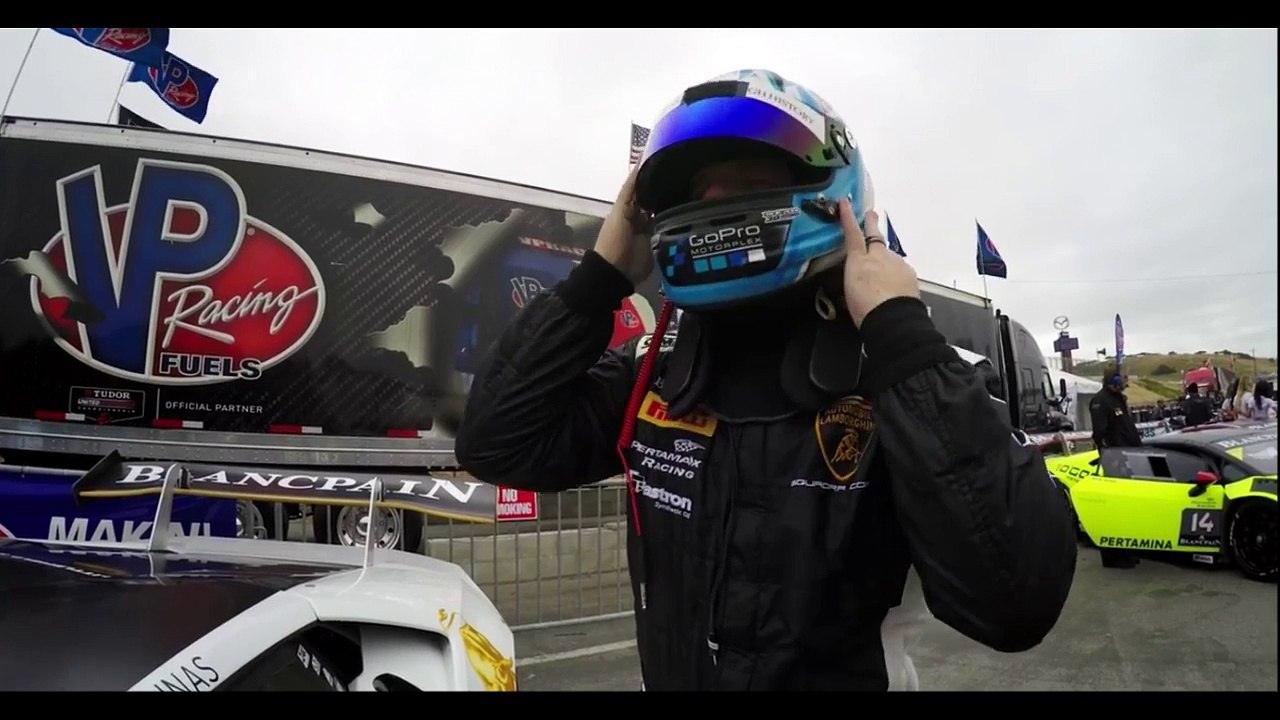 Mazda Raceway POV Race Lamborghini Super Trofeo at Laguna Seca