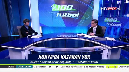 % 100 Futbol Atiker Konyaspor - Beşiktaş 16 Şubat 2018