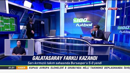 % 100 Futbol Galatasaray - Bursaspor 23 Şubat 2018