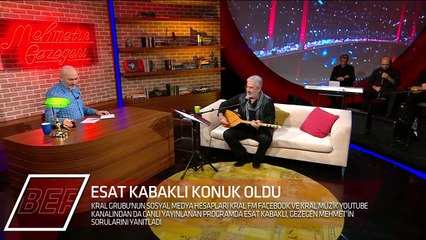 Esat Kabaklı Mehmet'in Gezegen'ine Konuk Oldu