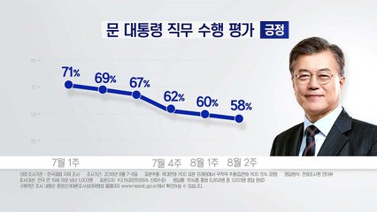 文대통령 역대 최저 지지율, 원인은? / YTN