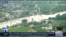 Les images aériennes des dégâts dans le Gard, après les orages