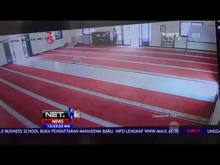 Aksi Pencurian Kotak Amal Terpantau CCTV - NET 12
