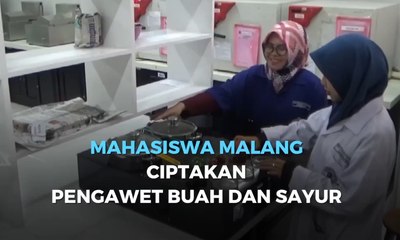 Keren, Mahasiswa Malang Ciptakan Pengawet Buah dan Sayur
