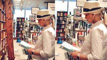 Sonali Bendre latest picture from New York book store, break from Cancer treatment। FilmiBeat