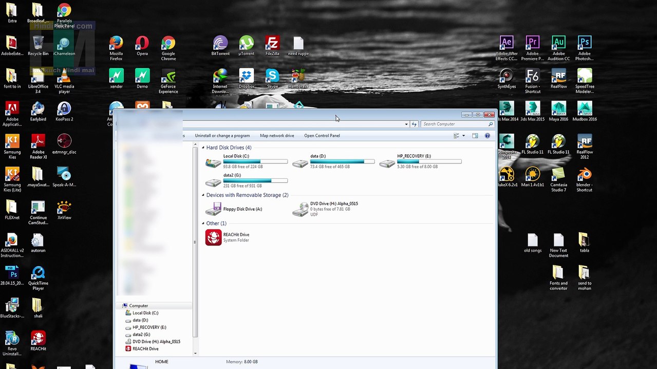 How To Install New Hard Drive  in PC and  Activate in Hindi