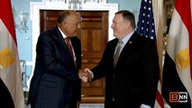 Pompeo Meets With Egyptian Foreign Minister Sameh Shoukry