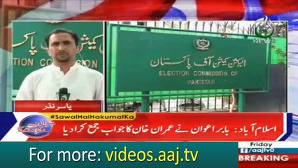 Imran Khan replies to ECP