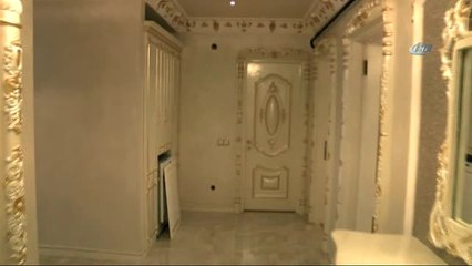 Altın Kaplamalı Apartman Görenleri Hayrete Düşürüyor