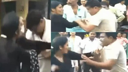 Bareilly में जब सरेआम पिटने लगा Bjp Leader, पड़े दे थप्पड़ - पे थप्पड़ । वनइंडिया हिंदी