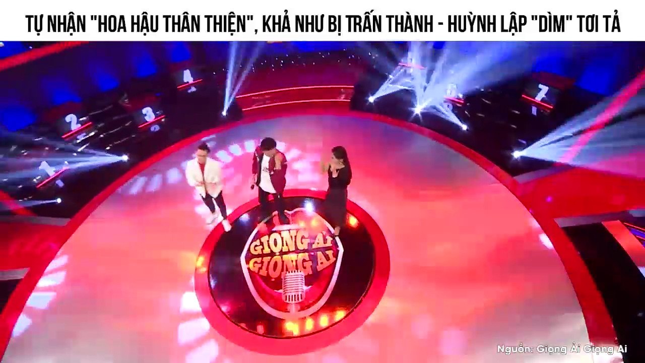 Tự nhận "Hoa hậu thân thiện", Khả Như bị Trấn Thành - Huỳnh Lập "dìm" tơi tả