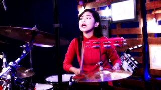 Sandrina - Goyang 2 Jari ¦ Drum Cover by Nur Amira Syahira