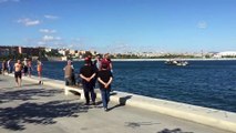 Samatya sahilinde denize giren Özbek boğuldu - İSTANBUL