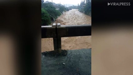 Swollen River After Heavy Rains In Philippines