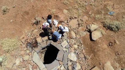 Susuzluktan 40 Bine Yakın Hayvanla Göç Ettiler