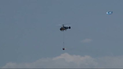 Tuzla Piyade Okulu İçerisinde Bulunan Otluk Alanda Yangın Çıktı